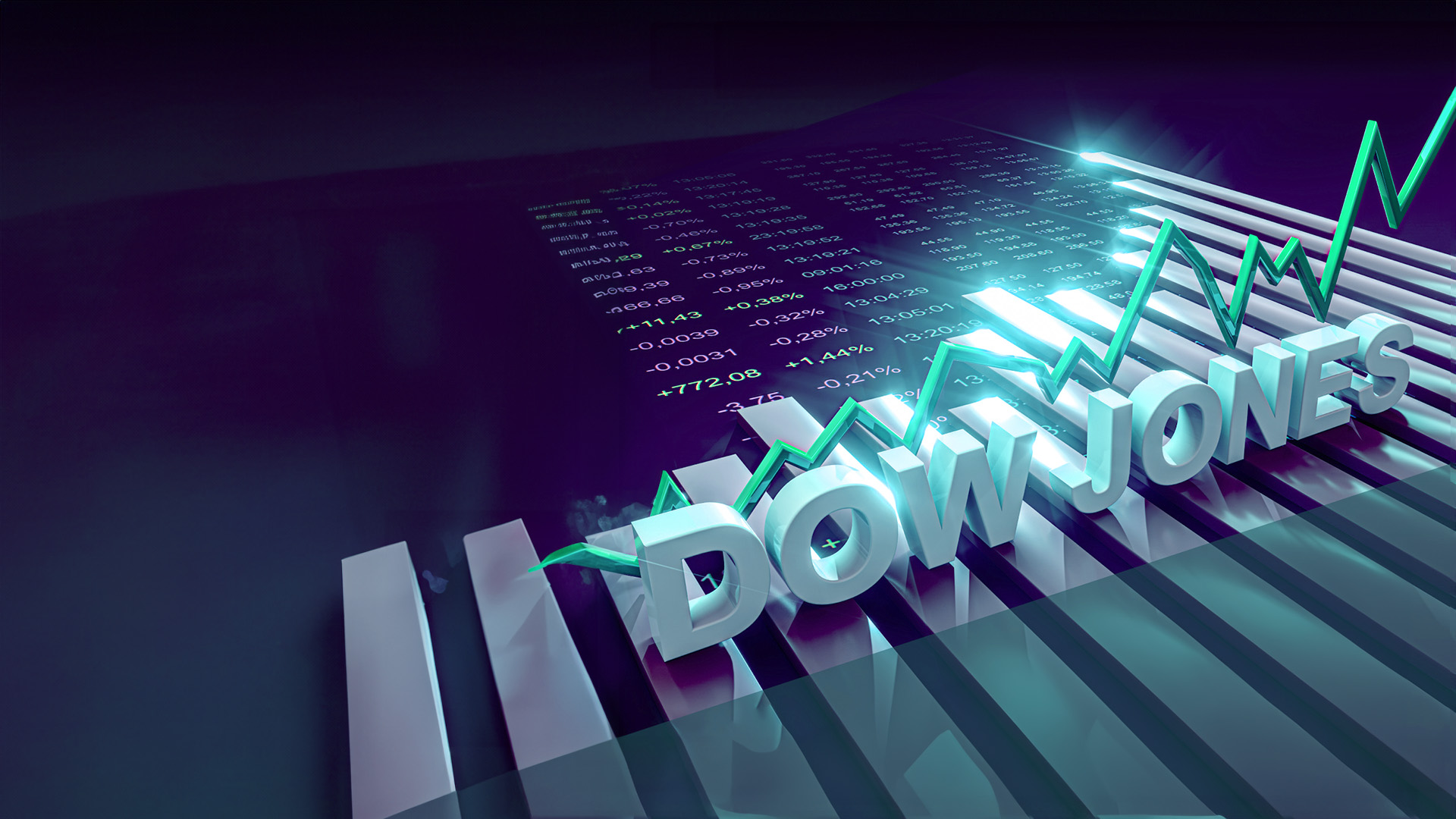 مؤشر الداو جونز يسجل أعلى إغلاق له في 7 أشهر