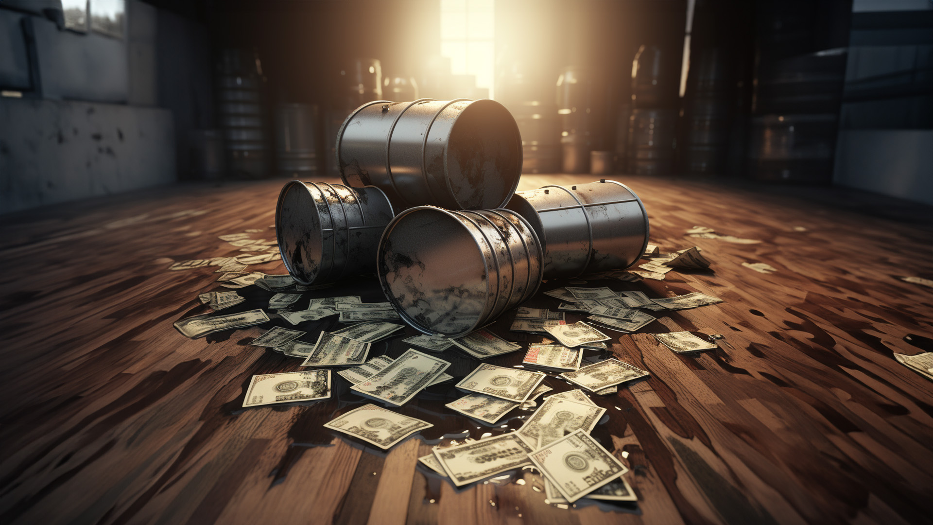 أسعار النفط تنخفض والدولار يحاول الاستقرار