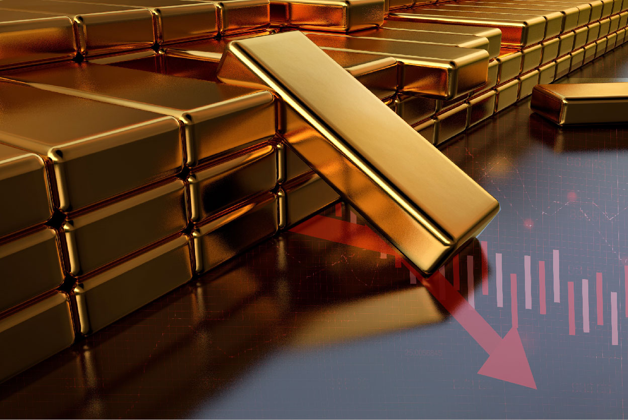 Gold Hits Nine Months Low as inflation fears rise in the market