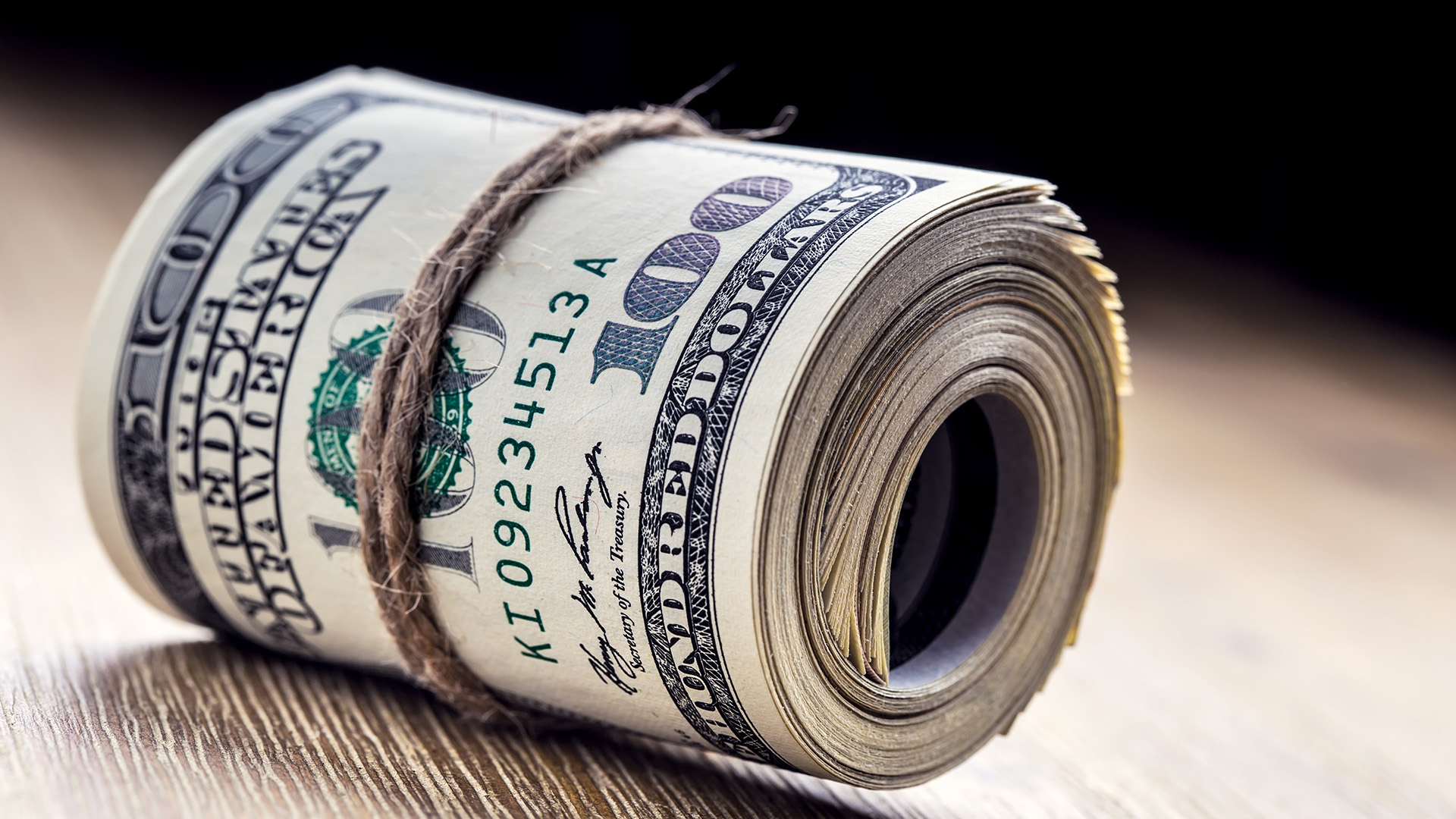 1 roll of 100 USD amid The Dollar May Start to Take Over