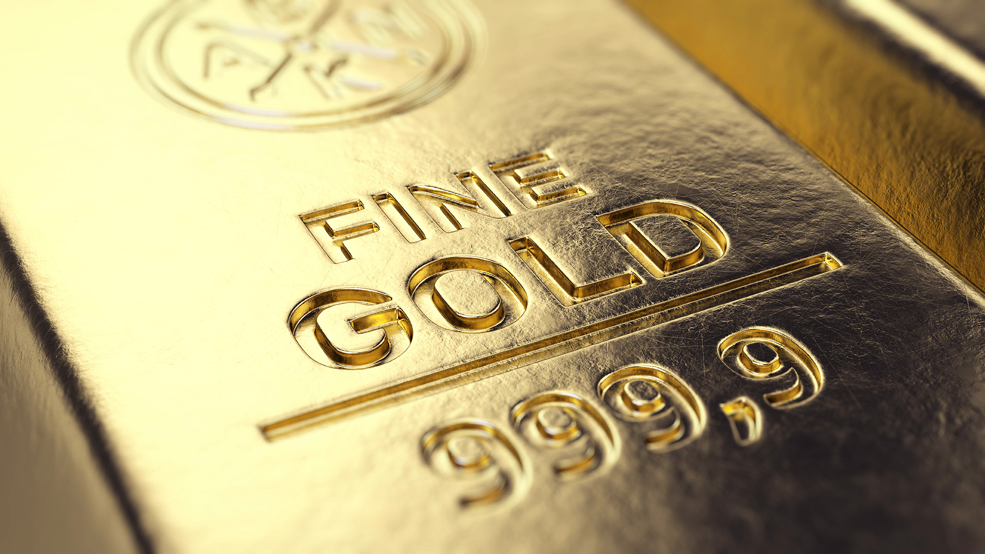 A bar of gold amid gold is Over $2,000 Again