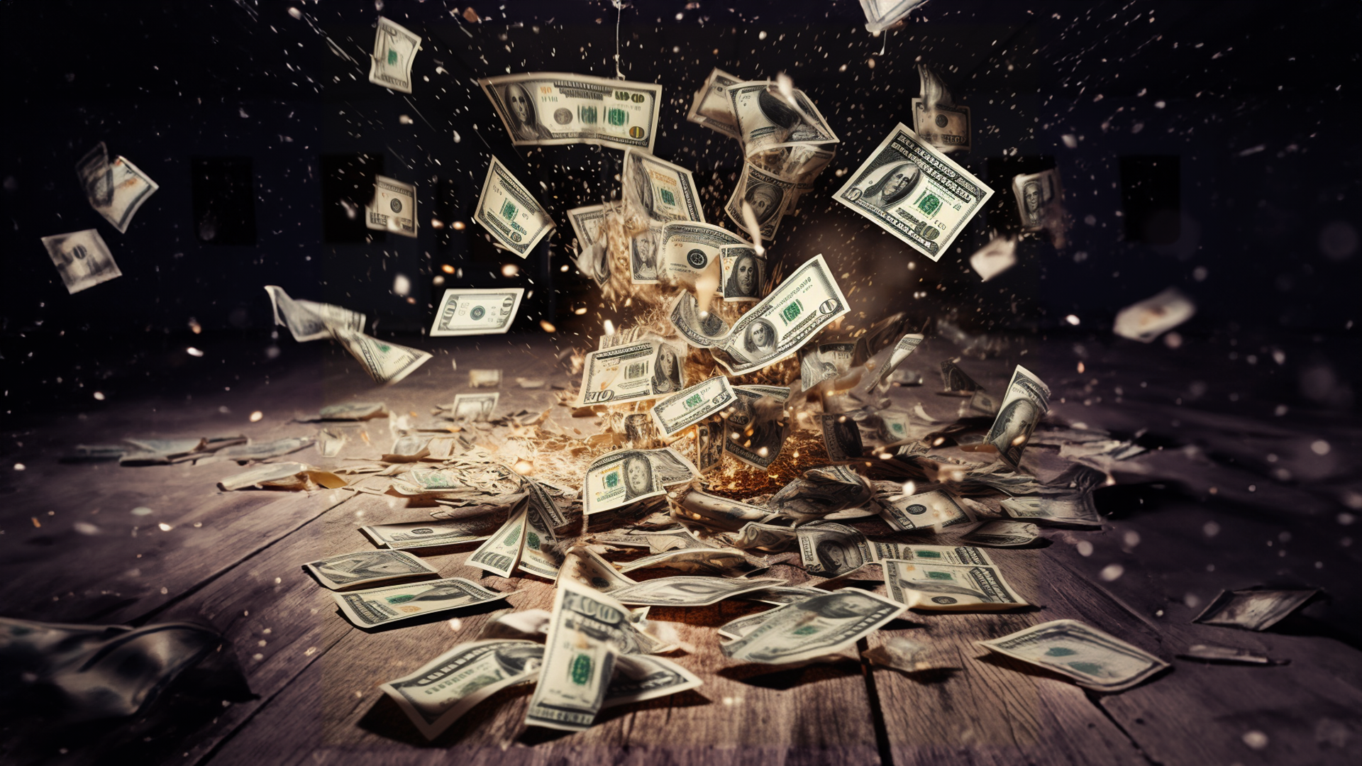 dollar notes moving no control