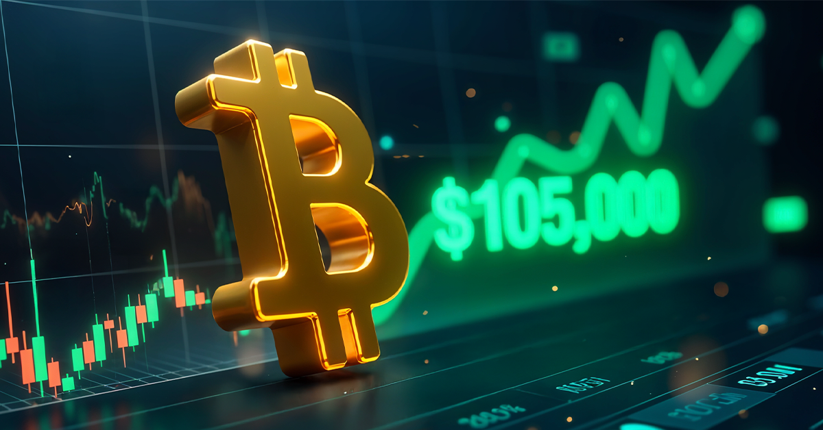 Bitcoin Breaks $105,000 and Nears its all-time High