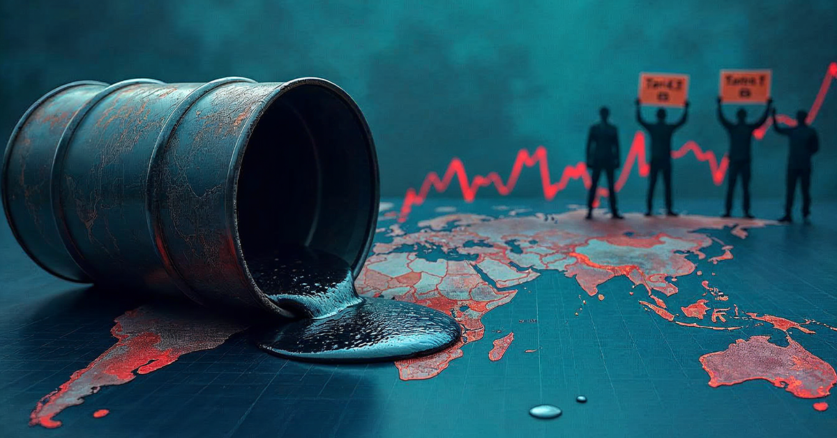 Oil Prices Fall Globally as Tariff Uncertainty Continues